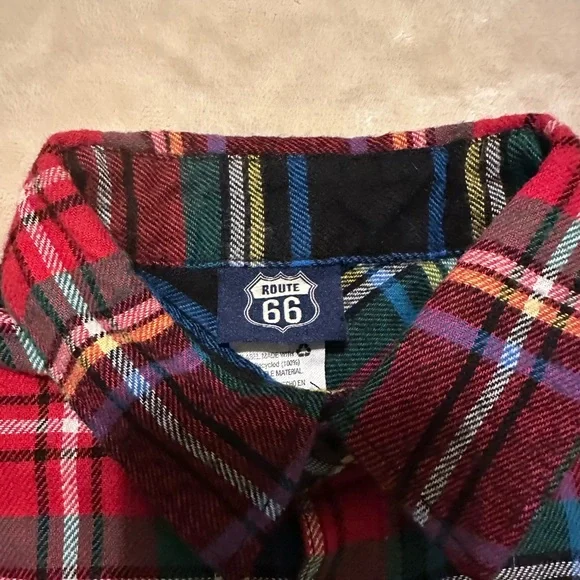 Colorful Plaid Boys' Shirt - Picture 6 of 6
